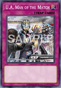 U.A. Man of the Match, Yu-Gi-Oh! card, TRAP