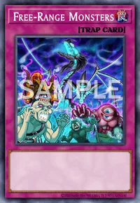 Free-Range Monsters, Yu-Gi-Oh! card, TRAP