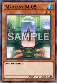 Myutant M-05, Yu-Gi-Oh! card, WATER