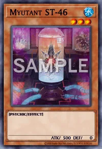Myutant ST-46, Yu-Gi-Oh! card, WATER