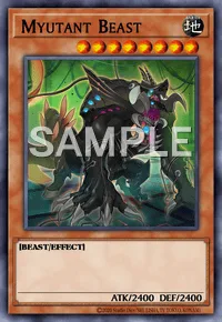 Myutant Beast, Yu-Gi-Oh! card, EARTH