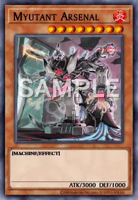 Myutant Arsenal, Yu-Gi-Oh! card, FIRE