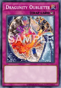 Dragunity Oubliette, Yu-Gi-Oh! card, TRAP