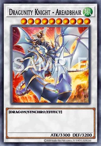 Dragunity Knight - Areadbhair, Yu-Gi-Oh! card, WIND