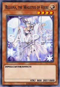 Rilliona, the Magistus of Verre, Yu-Gi-Oh! card, LIGHT