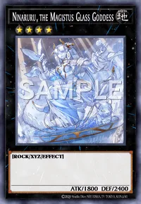 Ninaruru, the Magistus Glass Goddess, Yu-Gi-Oh! card, EARTH
