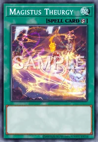 Magistus Theurgy, Yu-Gi-Oh! card, SPELL