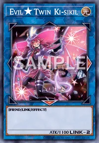 Evil★Twin Ki-sikil, Yu-Gi-Oh! card, LIGHT
