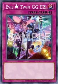Evil★Twin GG EZ, Yu-Gi-Oh! card, TRAP
