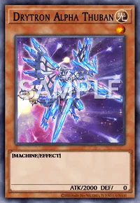 Drytron Alpha Thuban, Yu-Gi-Oh! card, LIGHT