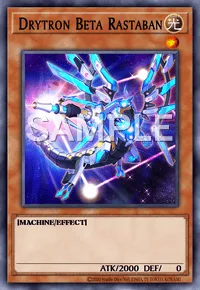 Drytron Beta Rastaban, Yu-Gi-Oh! card, LIGHT