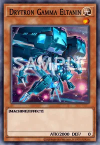 Drytron Gamma Eltanin, Yu-Gi-Oh! card, LIGHT