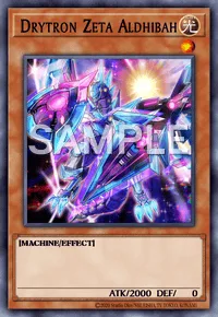 Drytron Zeta Aldhibah, Yu-Gi-Oh! card, LIGHT