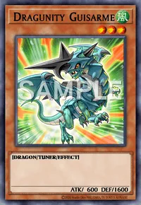 Dragunity Guisarme, Yu-Gi-Oh! card, WIND