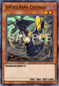 S-Force Rappa Chiyomaru, Yu-Gi-Oh! card, DARK