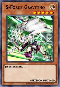 S-Force Gravitino, Yu-Gi-Oh! card, LIGHT
