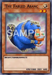 The Fabled Abanc, Yu-Gi-Oh! card, LIGHT