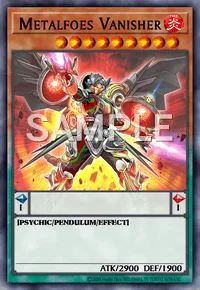 Metalfoes Vanisher, Yu-Gi-Oh! card, FIRE