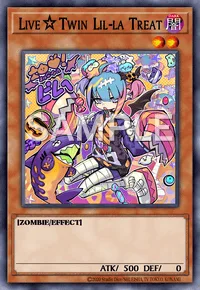 Live☆Twin Lil-la Treat, Yu-Gi-Oh! card, DARK