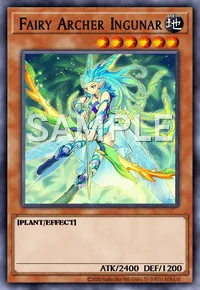 Fairy Archer Ingunar, Yu-Gi-Oh! card, EARTH