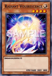 Radiant Vouirescence, Yu-Gi-Oh! card, LIGHT