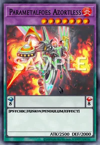 Parametalfoes Azortless, Yu-Gi-Oh! card, FIRE