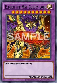 Eldlich the Mad Golden Lord, Yu-Gi-Oh! card, LIGHT