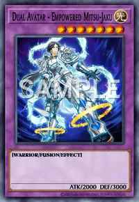 Dual Avatar - Empowered Mitsu-Jaku, Yu-Gi-Oh! card, LIGHT