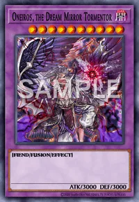 Oneiros, the Dream Mirror Tormentor, Yu-Gi-Oh! card, DARK