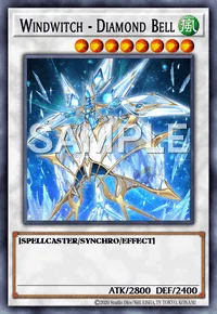 Windwitch - Diamond Bell, Yu-Gi-Oh! card, WIND