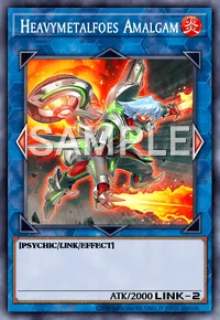 Heavymetalfoes Amalgam, Yu-Gi-Oh! card, FIRE