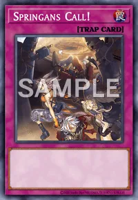 Springans Call!, Yu-Gi-Oh! card, TRAP