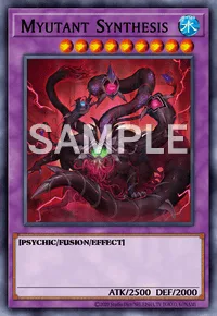 Myutant Synthesis, Yu-Gi-Oh! card, WATER