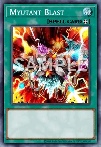Myutant Blast, Yu-Gi-Oh! card, SPELL