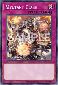 Myutant Clash, Yu-Gi-Oh! card, TRAP