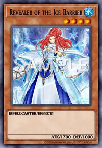 Revealer of the Ice Barrier, Yu-Gi-Oh! card, WATER