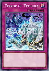 Terror of Trishula, Yu-Gi-Oh! card, TRAP