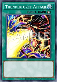Thunderforce Attack, Yu-Gi-Oh! card, SPELL
