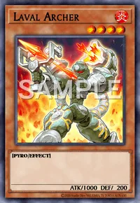 Laval Archer, Yu-Gi-Oh! card, FIRE