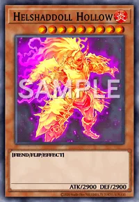 Helshaddoll Hollow, Yu-Gi-Oh! card, FIRE