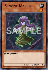 Sunvine Maiden, Yu-Gi-Oh! card, EARTH