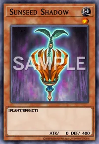 Sunseed Shadow, Yu-Gi-Oh! card, EARTH