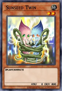 Sunseed Twin, Yu-Gi-Oh! card, EARTH