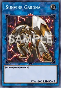 Sunvine Gardna, Yu-Gi-Oh! card, EARTH