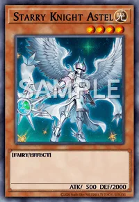 Starry Knight Astel, Yu-Gi-Oh! card, LIGHT