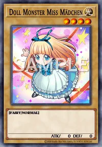 Doll Monster Miss Mädchen, Yu-Gi-Oh! card, LIGHT
