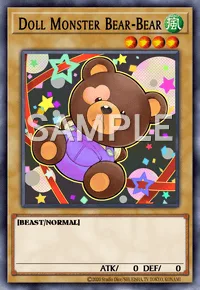 Doll Monster Bear-Bear, Yu-Gi-Oh! card, WIND