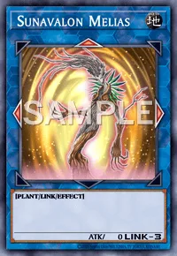 Sunavalon Melias, Yu-Gi-Oh! card, EARTH