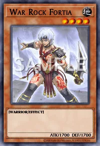 War Rock Fortia, Yu-Gi-Oh! card, EARTH