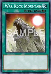 War Rock Mountain, Yu-Gi-Oh! card, SPELL